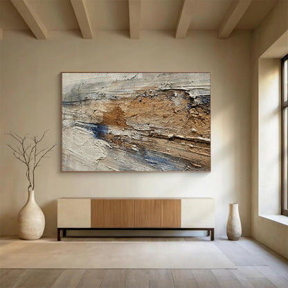 Cracked Texture Abstract for Rustic - Inspired Galleries DLZ2468