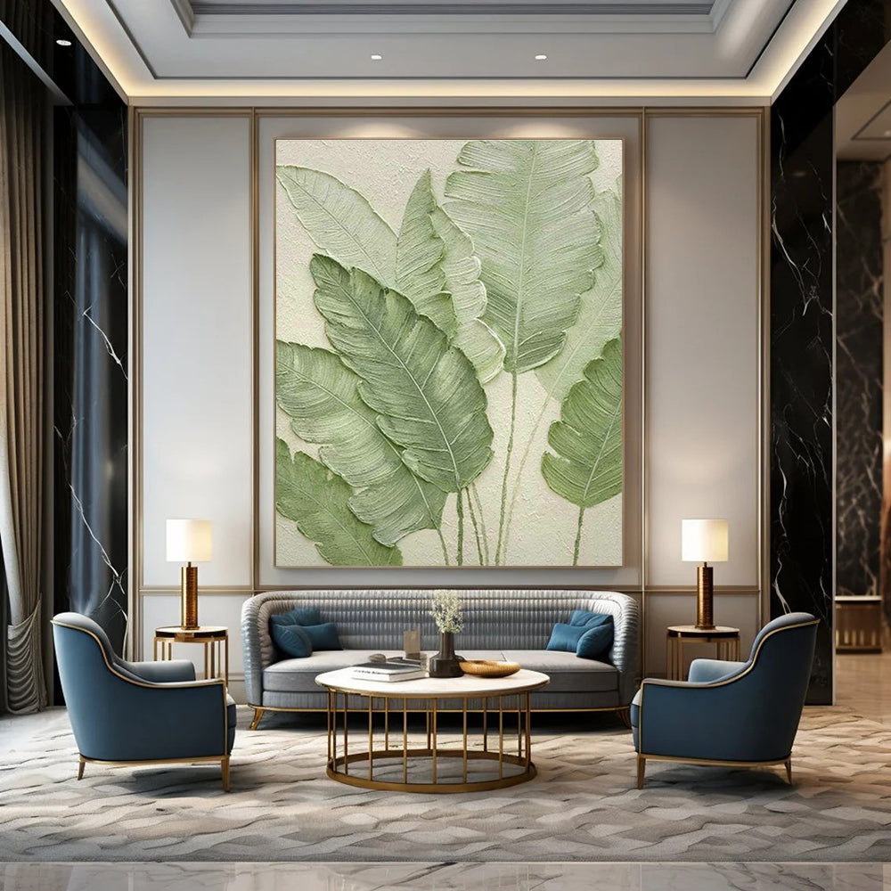 Relief - Leaf Art for Botanical - Themed Home Nurseries DLZ0259