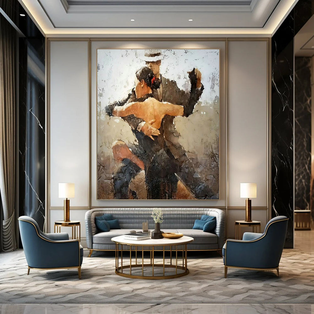 Tango - Inspired Dance Art for Dance Studio & Argentinian Restaurant DLZ2336
