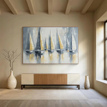 Elegant Nautical Art for Coastal Mansion & Yacht Club SC610