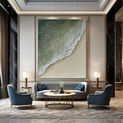 Textured Beach Art for Coastal Home & Beachfront Restaurant DLZ1986