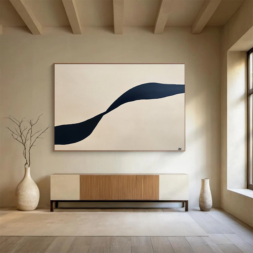 Sleek Minimalist Art for Scandinavian Home & Modern Gallery SC587