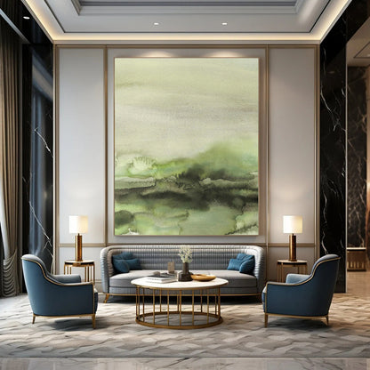 Light - Color Landscape Abstract Art for Living Room & Bedroom DLZ0521