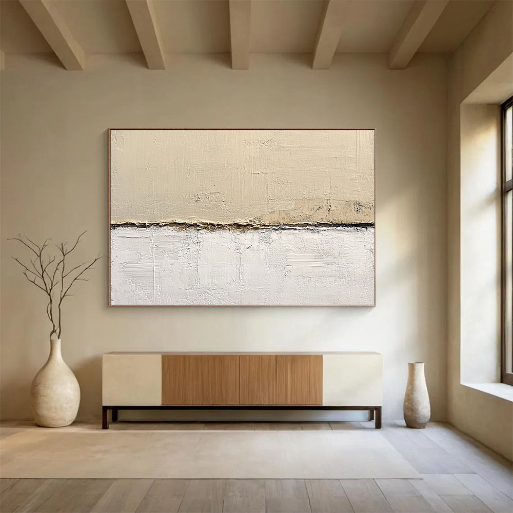 Minimalist Textured Layers Art for Industrial - Chic Loft & Contemporary Art Gallery SC181