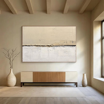 Minimalist Textured Layers Art for Industrial - Chic Loft & Contemporary Art Gallery SC181