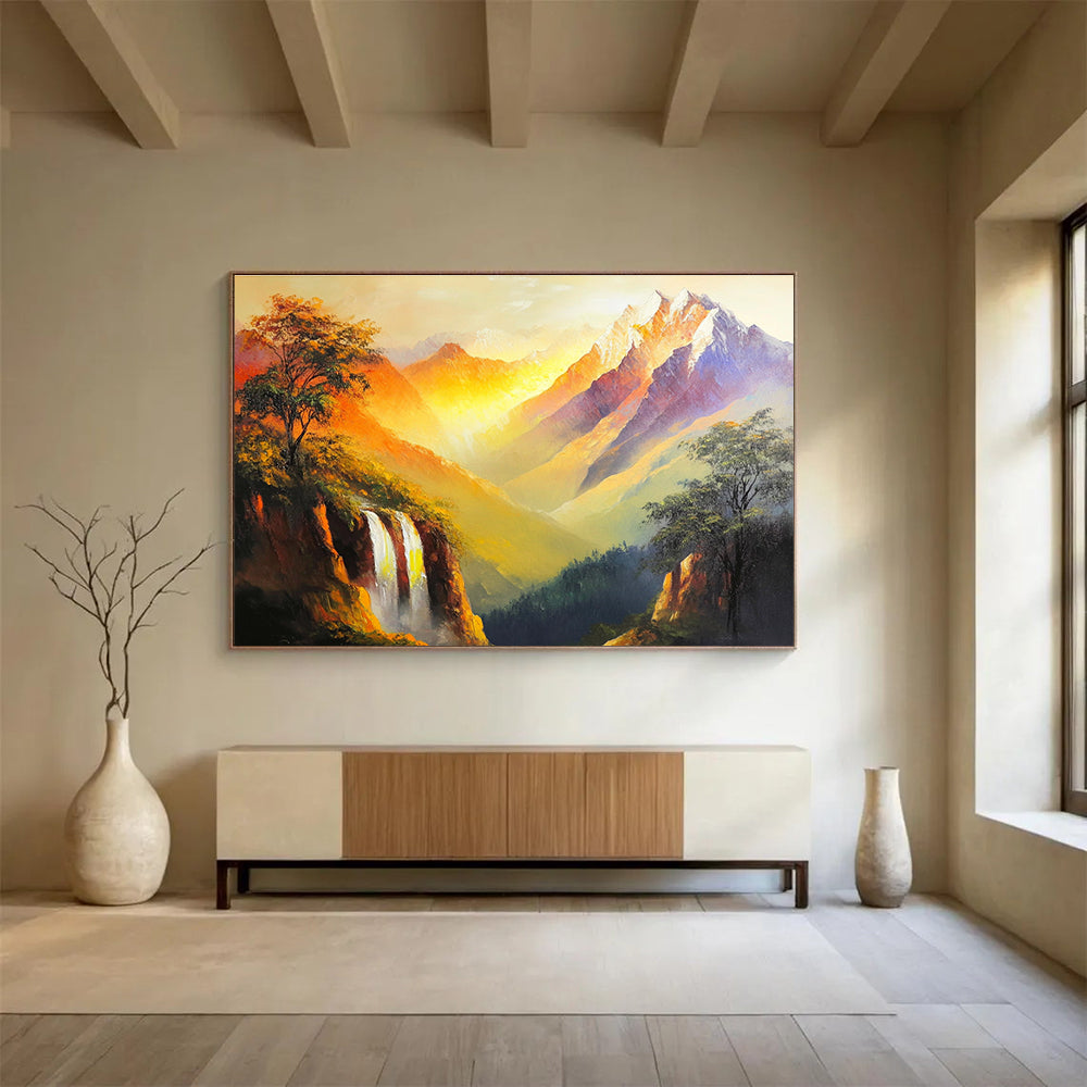 Breathtaking Mountain Art for Cabin & Nature - Lover’s Home SC579