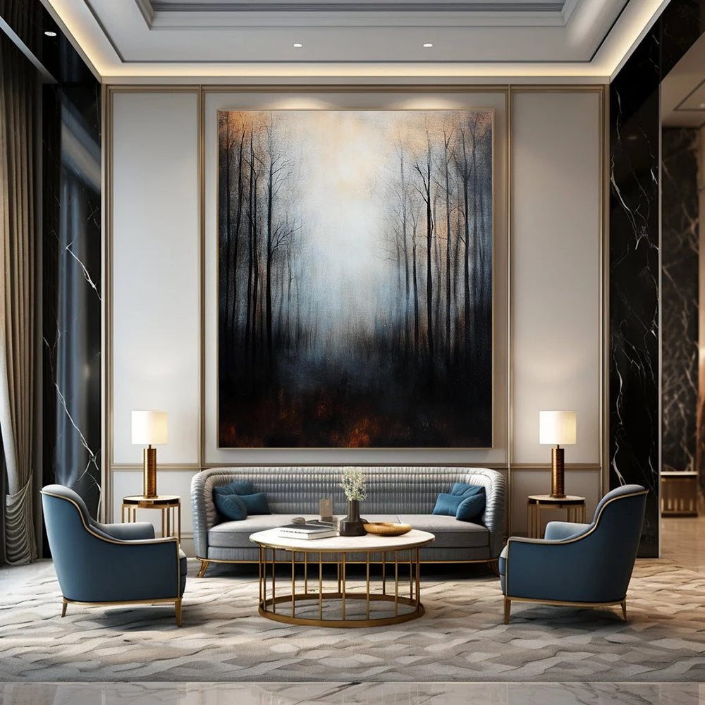 Eerie Dark Forest Art for Study & Cinema Room STSC061