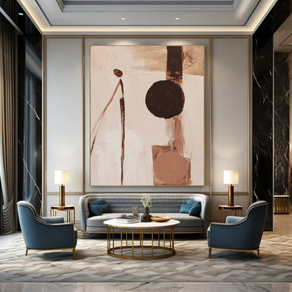 Abstract Figures Art for Studio & Entryway STSC695