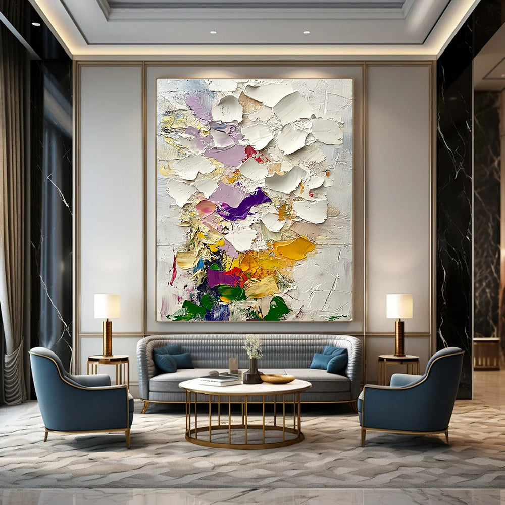 Colorful Textured Abstract for Creative Studio & Art Gallery Lounge STSC364