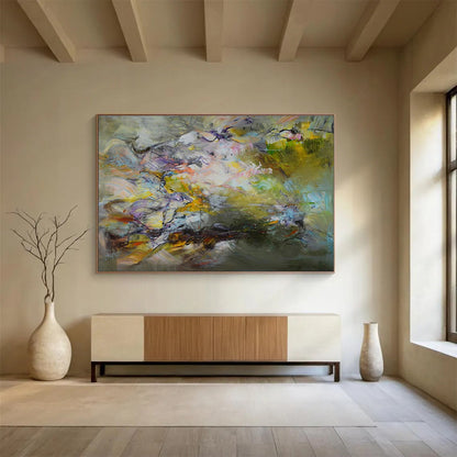 Dreamy Multicolor Fantasy Abstract for Designing an Artistic Bedroom Escape DLZ3042