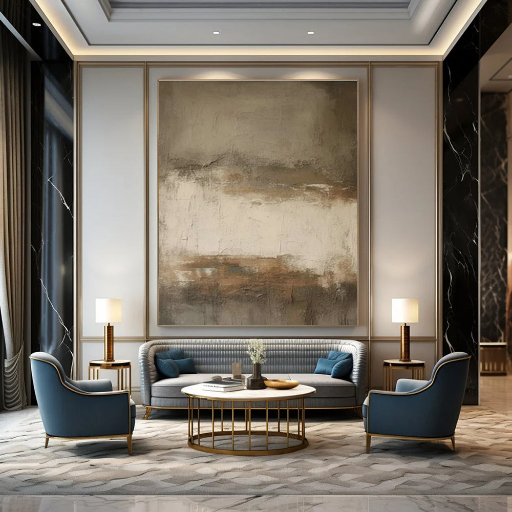 Monochrome Textured Abstract for Industrial - Chic Restaurant & Rustic Warehouse Studio DLZ1586