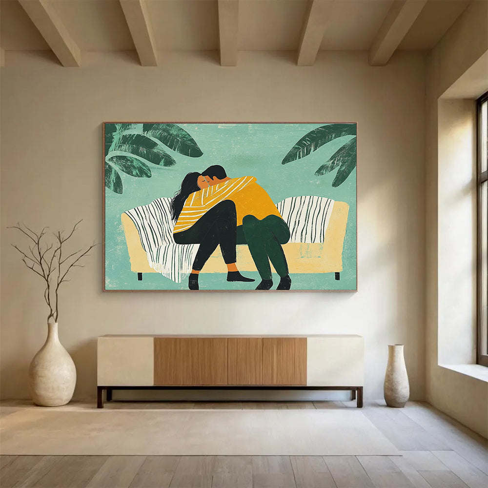Intimate Embrace Art for Bedroom & Couples’ Lounge SC400