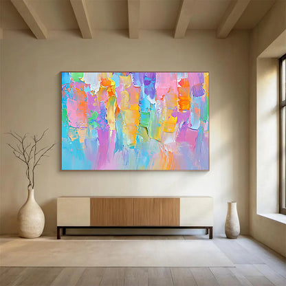 Vibrant Color Blocks Art for Trendy Retail Store & Art Gallery Pop - Up SC185