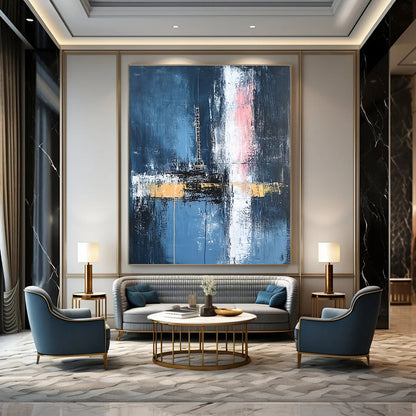 Abstract Industrial Structure for Industrial - Themed Home & Creative Office STSC656