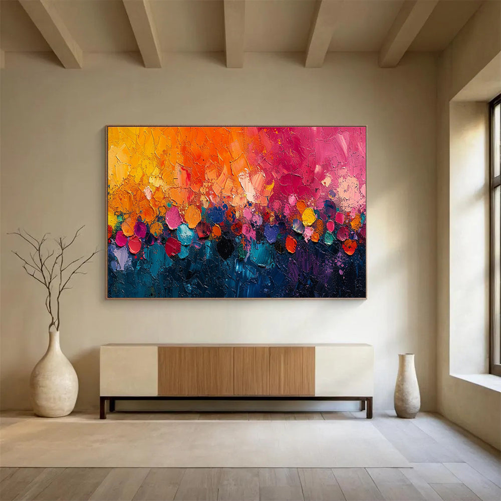 Vibrant Color - Clash Abstract Art for Energetic Creative Studios DLZ3094