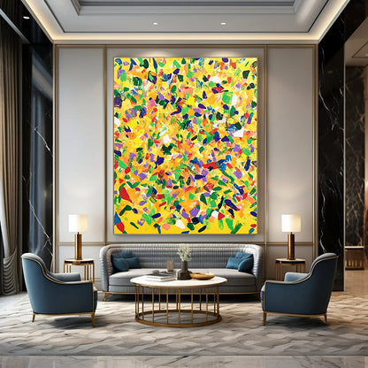 Colorful Confetti - Like Painting for Party - Themed Room & Creative Office STSC1269