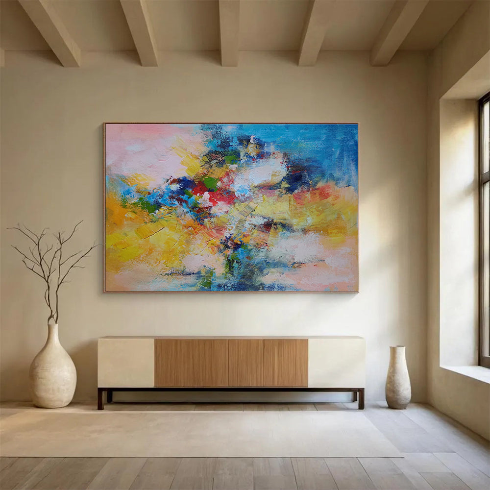 Color - Blend Abstract Art for Contemporary Art Studios DLZ2502