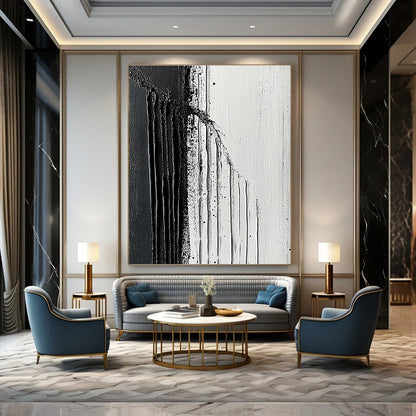 Bold Abstract Art for Industrial Loft & Contemporary Gallery STSC019
