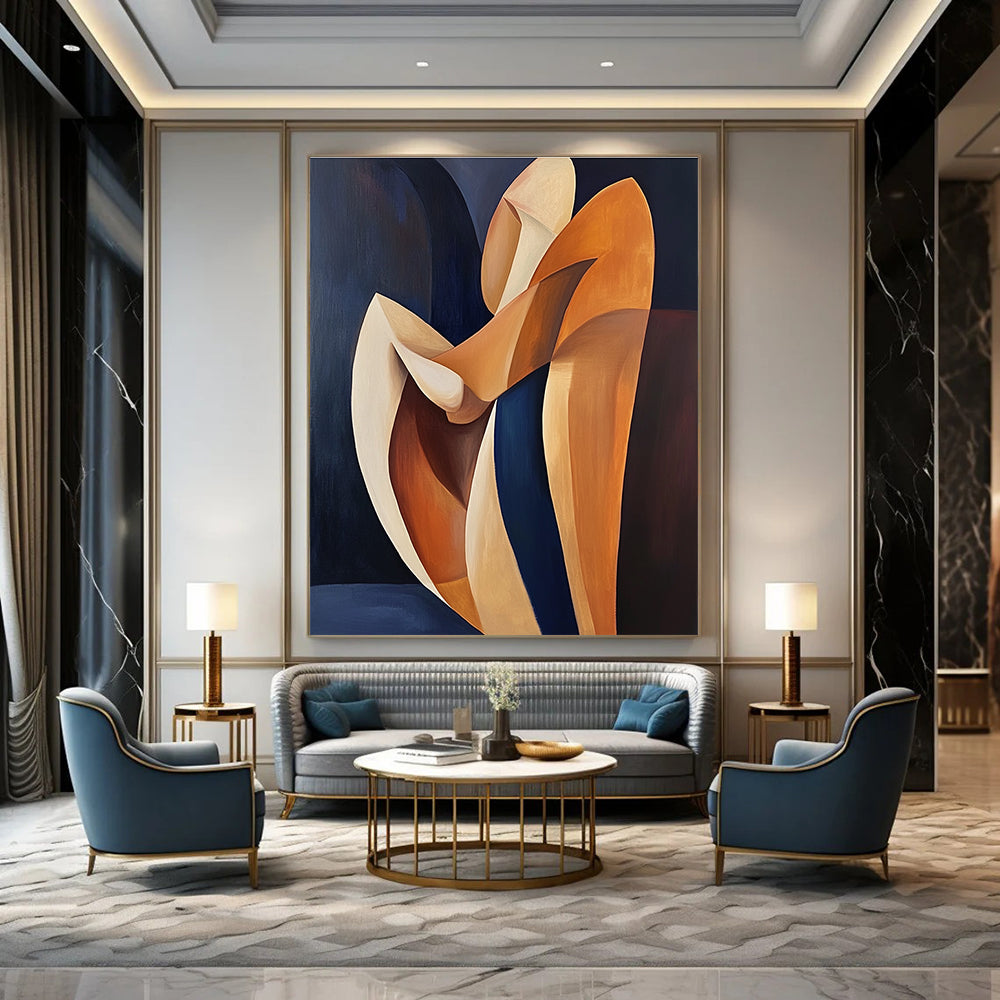 Abstract Human Forms Art for Contemporary Art Gallery & Creative Studio STSC1372