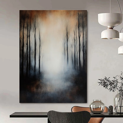 Misty Forest Landscape for Thoughtful Reading Nook & Nature - Inspired Home STSC259