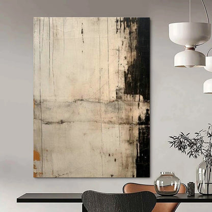 Textured Monochrome Abstract Art for Rustic - Modern Home & Art - Themed Library DLZ2124
