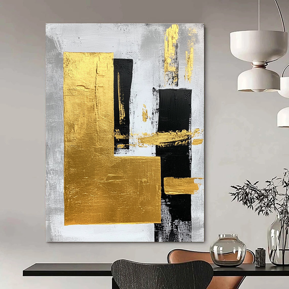 Edgy Modern Art for Urban Loft & Art Gallery Exhibit STSC015