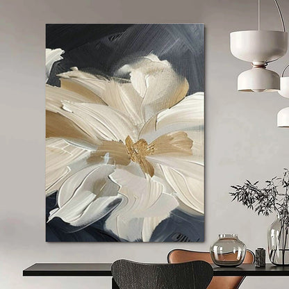 Detailed Floral Oil Painting for Feminine Dressing Room & High - End Spa DLZ1995