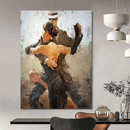 Tango - Inspired Dance Art for Dance Studio & Argentinian Restaurant DLZ2336
