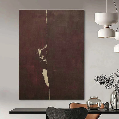 Dark Brown Abstract Art for Living Room & Hallway DLZ0405