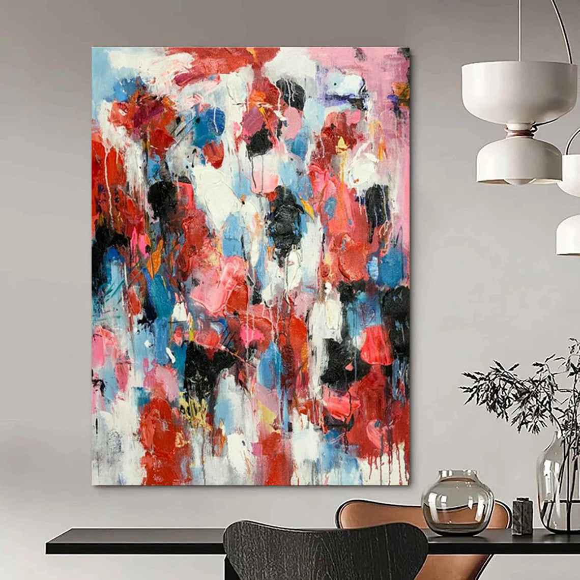 Color - Splash Abstract Art for Art Gallery & Creative Lounge DLZ2285