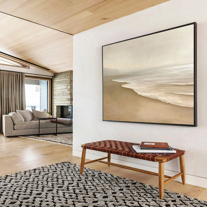 Minimalist Beach Art for Scandinavian - Style Home & Minimalist Art Gallery SC424