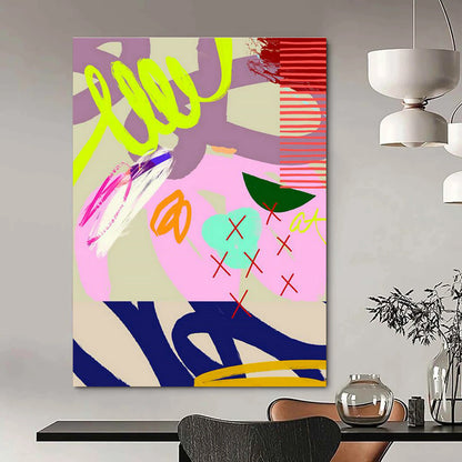 Neon Pink - Purple Art for Youth - Focused Retail Storefronts DLZ0132