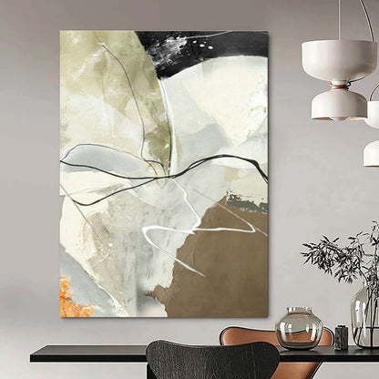 Line - Interwoven Abstract Art for Modern Office & Art Gallery DLZ1232