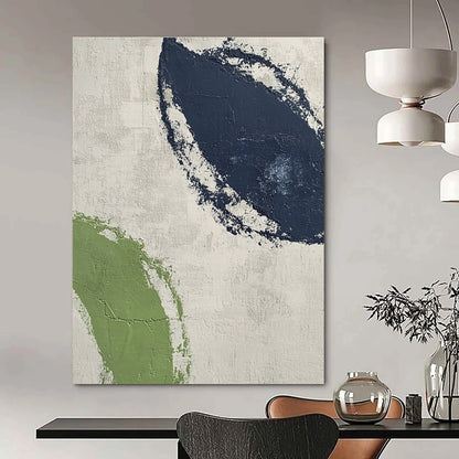 Green and Blue Textured Shapes for Nature - Inspired Nursery & Calming Meditation Space STSC527