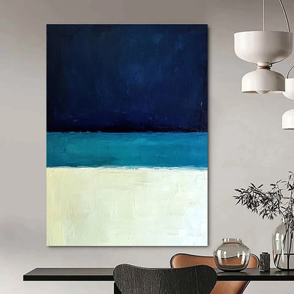 Minimalist Sea Layers for Contemporary Office & Modern Home Decor STSC884