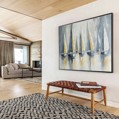 Elegant Nautical Art for Coastal Mansion & Yacht Club SC610