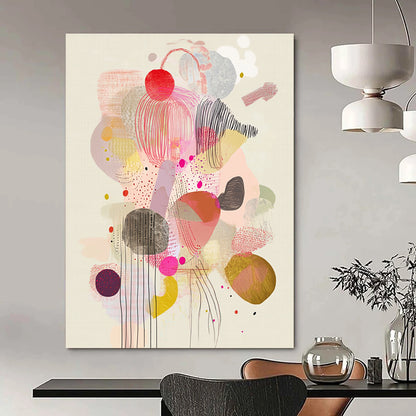 Colorful Abstract Shapes for Vibrant Playroom & Art - Loving Lounge STSC1234