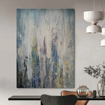 Rainy Gold - Sparkle Abstract for Art Deco - Inspired Bar & Luxe Hotel Lobby DLZ0884