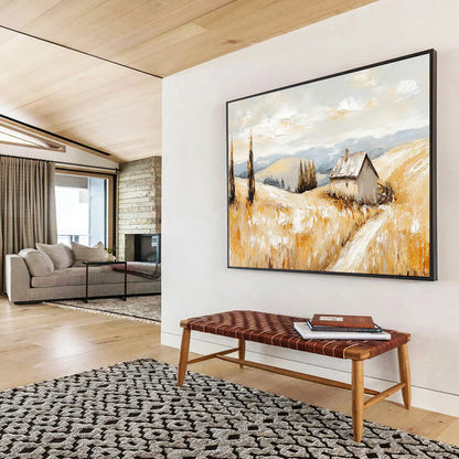 Pastoral Cottage Landscape Art for Cozy Country Kitchen DLZ2845