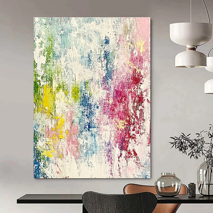 Colorful Textured Abstract for Bohemian - Style Living Room & Creative Café STSC581