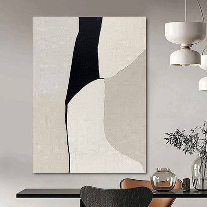 Monochrome Geometric Abstract for Industrial - Chic Loft & Architectural Studio STSC792