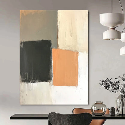 Geometric Color Block Abstract for Mid - Century Modern Home & Creative Studio STSC654