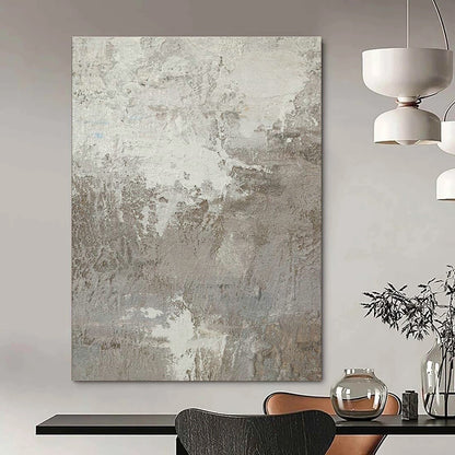 Gray Textured Abstract Art for Industrial Loft & Modern Art Gallery DLZ2200