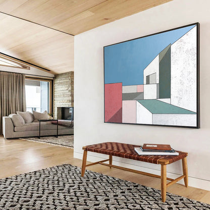 Geometric Architectural Art for Architectural Firm & Modern Home Office SC487