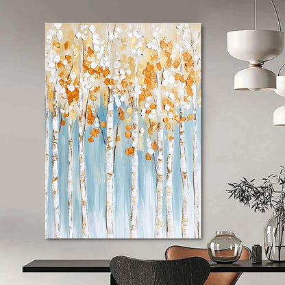 Textured Birch Grove for Rustic Home Decor & Art - Loving Library STSC302