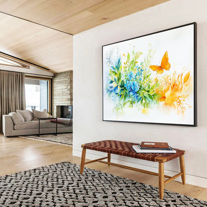 Charming Floral Art for Garden - Themed Home & Bridal Suite SC567