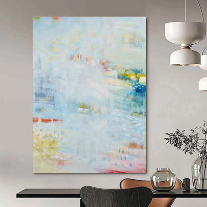 Light - Color Abstract Art for Coastal Home Living Rooms DLZ0170