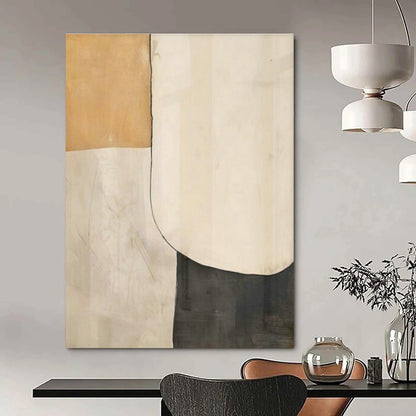 Geometric Patchwork Abstract Art for Modern Design Studio & Minimalist Living Room DLZ1941