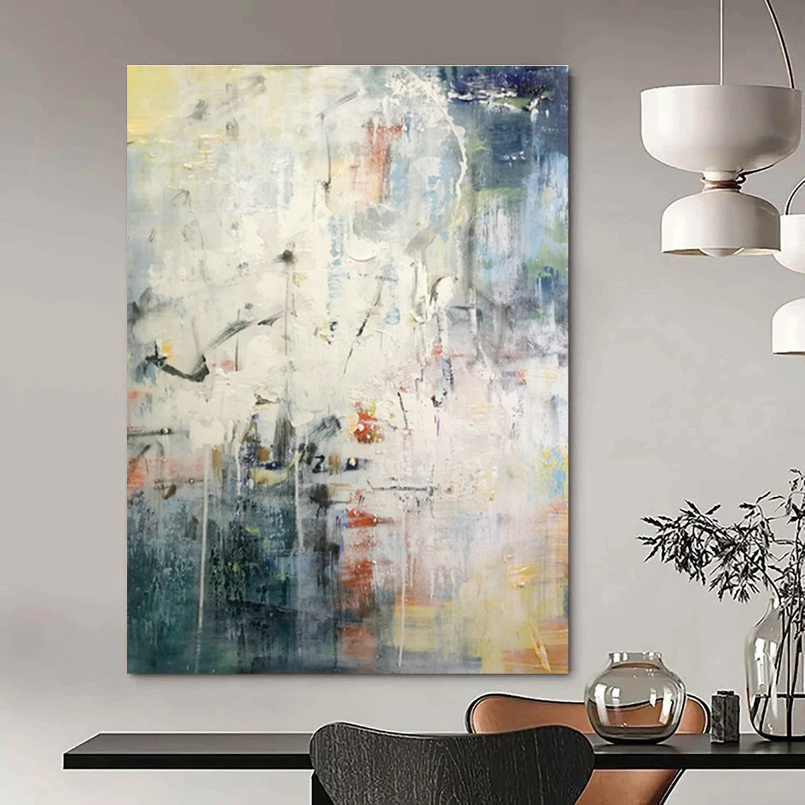 Colorful Abstract Art for Living Room & Art Studio DLZ0476