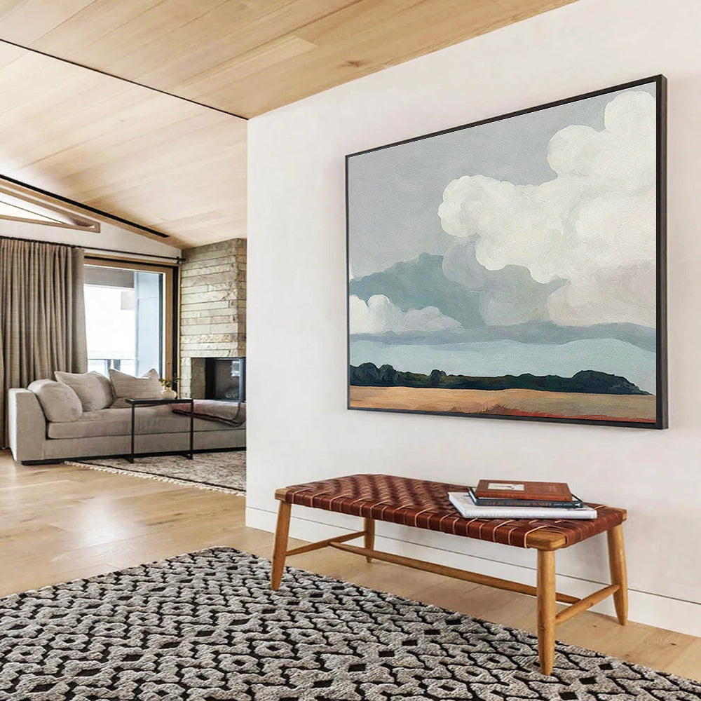 Pastoral Landscape Art for Countryside Inn Breakfast Nooks DLZ3177